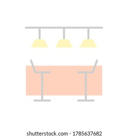 Bar, restaurant icon. Simple color vector elements of public catering icons for ui and ux, website or mobile application