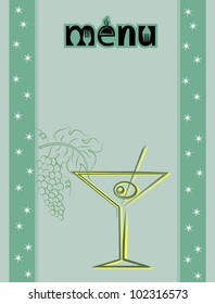 Bar Restaurant Menu Design Template
