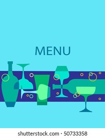 bar and restaurant meny template