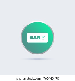bar sign icon