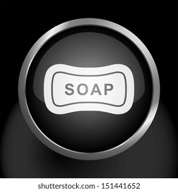 Bar of Soap Icon Symbol
