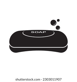bar soap icon vector illustration symbol design