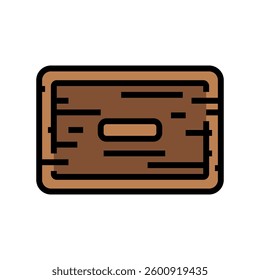 bar soap sustainable beauty color icon vector. bar soap sustainable beauty sign. isolated symbol illustration