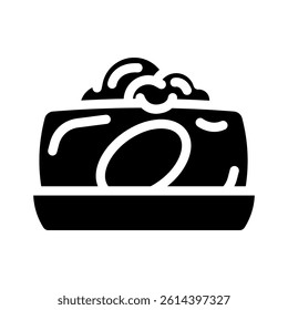 bar soap sustainable beauty glyph icon vector. bar soap sustainable beauty sign. isolated symbol illustration