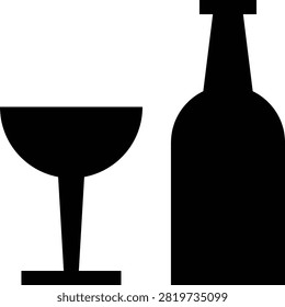 Bar Solid Icon, Nightlife Beverage Alcohol Venue