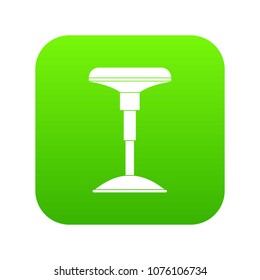 Bar stool icon digital green for any design isolated on white vector illustration