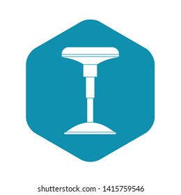 Bar stool icon. Simple illustration of bar stool vector icon for web
