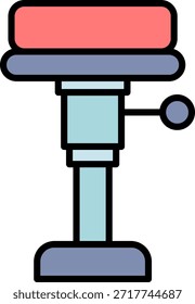 Taburete de bar Nuevo Vector de diseño de iconos creativos