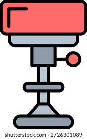 Bar Stool New Creative Icon Design Vector