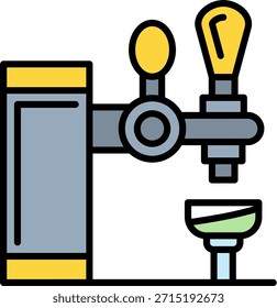 Bar Tap New Creative Vector Icon Design