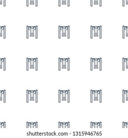 bar tightening icon pattern seamless white background. Editable outline bar tightening icon. bar tightening icon pattern for web and mobile.