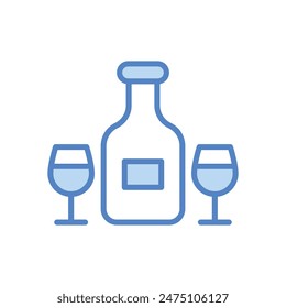 Bar vector icon design stock illustration