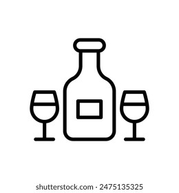 Bar vector icon design stock illustration
