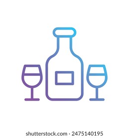 Bar vector icon design stock illustration