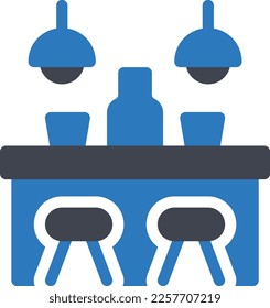 bar Vector illustration on a transparent background. Premium quality symmbols. Glyphs vector icons for concept and graphic design.