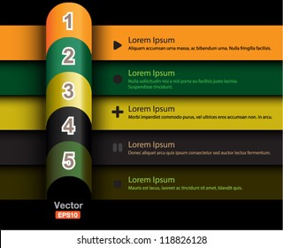 bar web design / brochoure