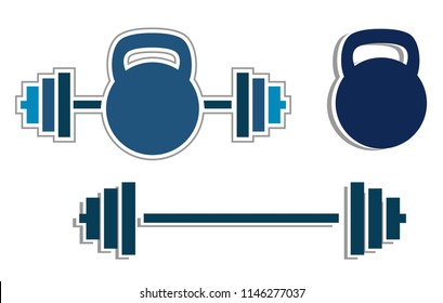 bar weights and dumbbells for the crossfit