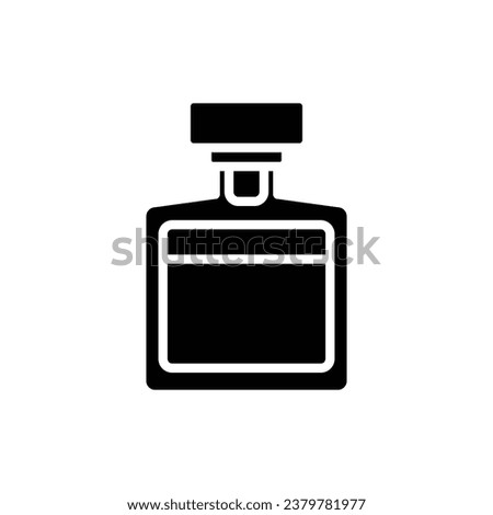 Bar Whiskey Filled Icon Vector Illustration