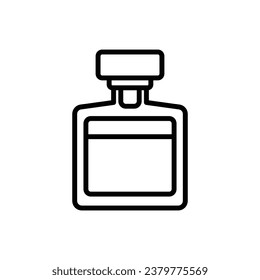 Bar Whiskey Outline Icon Vector Illustration