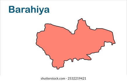 Barahiya subdivision map, Lakhisarai District, Bihar State, Republic of India, Government of Bihar, Indian territory, Eastern India, politics, village, tourism