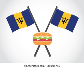 Barbados Emblem Burger