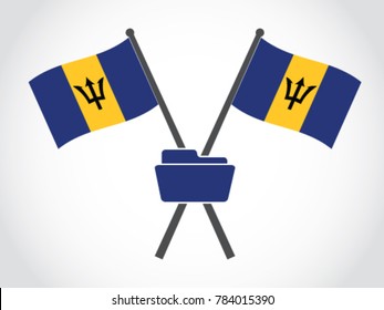 Barbados Emblem Folder Files