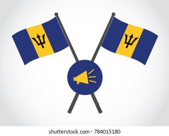 Barbados Emblem Freedom Speech