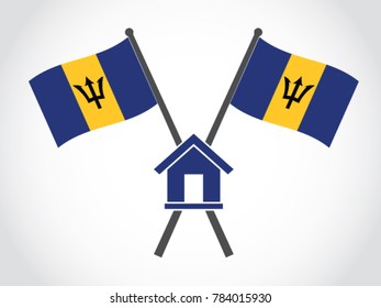 Barbados Emblem Home