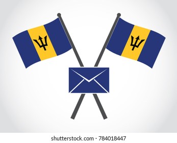 Barbados Emblem Mail