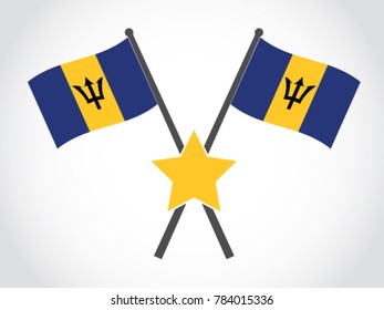 Barbados Emblem Star Famous