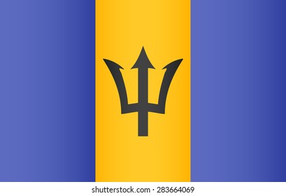 Barbados Flag