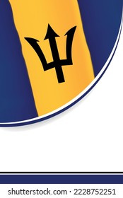 Barbados Flyer Design and Barbados Flag Flyer Design