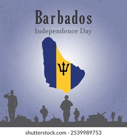 Barbados Independence day social media design.