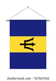 Barbados national flag