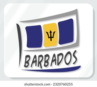 Barbados Pride X Flag Logo
