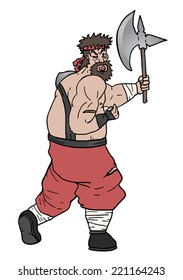 Barbarian cartoon