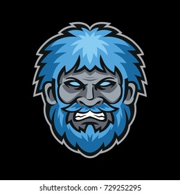 Barbarian Head Vector