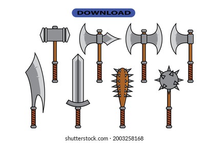 barbarian icon or logo high resolution