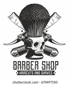 barbe shop logo