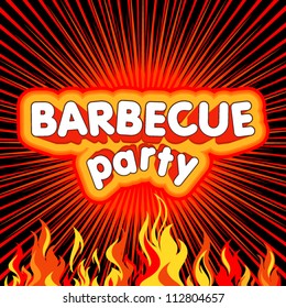 Barbecue background.