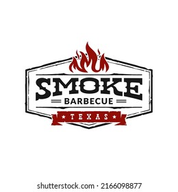 Barbecue bar and grill restaurant logo