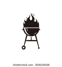 Diseño vectorial de la herramienta Parrilla de barbacoa, parrilla de barbacoa 