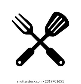 Barbecue , BBQ  vector icon illustration