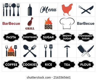 Barbecue bundle, grill master,  bbq designs files.