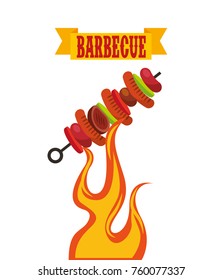 barbecue celebration concept icons