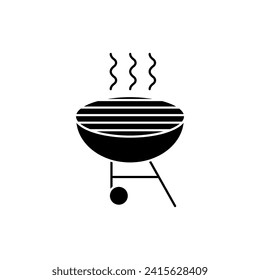 barbecue concept line icon. Simple element illustration. barbecue concept outline symbol design.