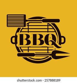 barbecue design, vector illustration