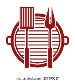 barbecue design, vector illustration