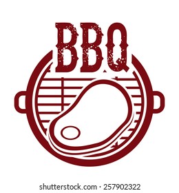 barbecue design, vector illustration