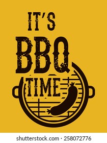 barbecue design, vector illustration